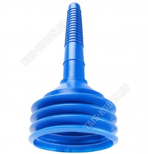 Вантуз полиэтил.(d12,5 h25см) пласт.руч (25) 