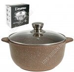 Кастрюля-казан 10л d30 h17см с крышкой (3)