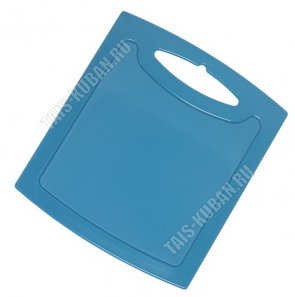 Доска раздел, вырубн.руч (26х22см,толщ.4мм, сине-серый (20) 