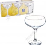 BISTRO Бокал для шампанскогло набор 3шт 275мл, п/у