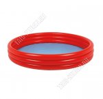 Бассейн детский, круглый 190л (d122 h25см) красный (12).