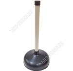 Вантуз чёрн, пластик.ручка d150мм (50)