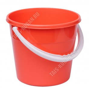 Ведро 5л (d22 h19,5см) коралл (10)