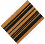 Коврик кокосовый цельный (45х75см) 