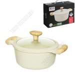 Ran. Кастрюля 2,4л d20см,кремов.матовый (6)