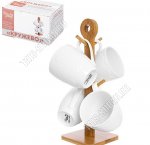 Кружка Белая п/у набор 4шт 300мл 