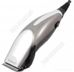 Машинка д/стрижки (сеть) 13Вт, 4 длины(3/6/9/12мм) лезв.нерж.ст,петля д/подвеш,парикм.н-р,серебро (12)