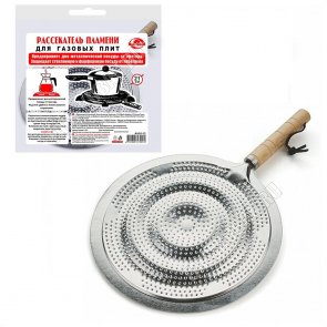 Рассекатель пламени д/газа d20см,дерев.ручк.L12см (6)