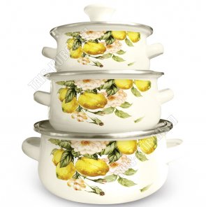 Набор мини-кастрюль 3шт 