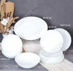 Белый Столовый набор 20пр 