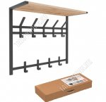 Вешалка с полкой 