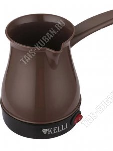 Кофеварка-турка эл. 400мл 800Вт, диск,защ.от перегр,коричневый (12) 