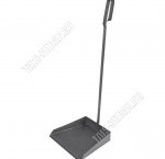 Совок хоз-ый метал.(21х23см) мет.ручка 50см.(100)