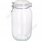 Банка с метал.клипсой 2,0л