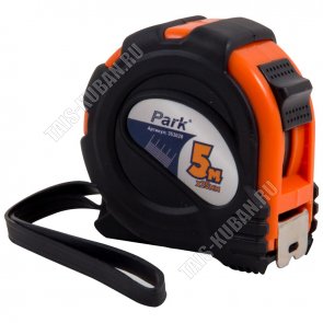 Рулетка с фикс,прорезин.корп. L5м*25мм (12) 