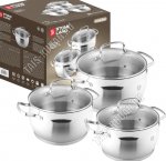 НАБОР Кастрюль 3шт 