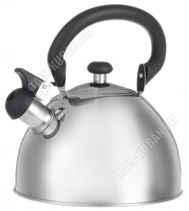 Чайник нерж 2,5л свисток (12) 