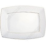 Блюдо прямоугольное 40х29см б/уп (2)