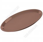 Поднос круг.(d32см) коричнев (40)
