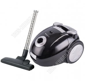 Пылесос 2400Вт. мощность всасывания 400Вт. пылесборник 2,0л.(мешок) 5-ступенчатая фильтраця, цвет черный/серый 