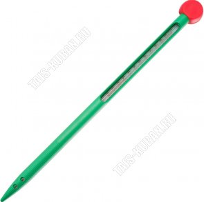 Термометр д/почвы h32см, керосин,с рекомендациями д/высадки семян и рассады (1) 