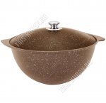 Кофейный Казан д/плова 9,0л d38 h16см (4)