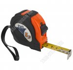 Рулетка с фикс,прорезин.корп. L5м*19мм (10) 