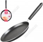 Pancake черн Блинница d24см,3-х сл,толщ.ст/дн 3,2мм,бакел.руч