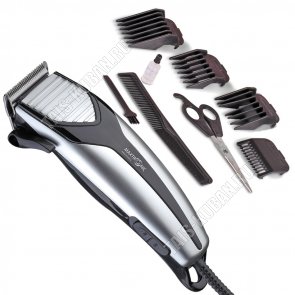 Машинка д/стрижки (сеть) 10Вт,4насад.(3-12мм) (12) 