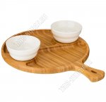 Сырница (бамб.доска 34х25,5см и 2розетки) п/у Lefard