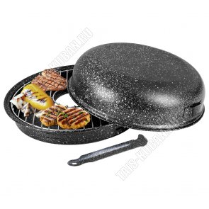 Сковорода гриль-газ круглая d33см (10) 