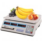 Весы эл.ТОРГОВЫЕ 35кг белый, делен.1гр, счёт.цены, суммир.покупок,фу-ия