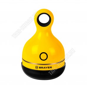 Машинка д/удаления катышков (аккумулятор) 3Вт, желтая (20) 