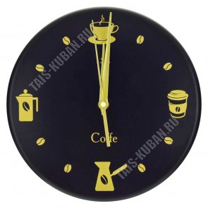 Часы (металл) круг.d27см 