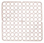 Решетка для раковины квадрат (27х27см), слоновая кость (30)