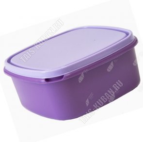 Контейнер фиолетовый/сиреневый, квадр 0,26л (9х9 h4см) (42) 