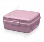Ланч-бокс 1,0л св.черничный (13х13 h6,5см) Эльф (60)