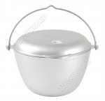 Казан походный. 4,0л конический,крышка-сковорода (5)