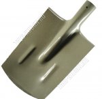 Лопата копальная б/ч, прямоугол,с ребр.жесткости,порошк.окрас. (10)