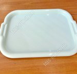 Поднос прям.(39х27 h2см) мятный  (40)