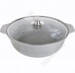 Серый Жаровня 3,0л d26 h8,5см (5)