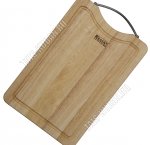 Гевея Доска металлическая ручка,прямоугольная,желоб 35х23,5см толщина 1,5см (1)