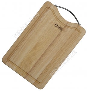 Гевея Доска металлическая ручка,прямоугольная,желоб 35х23,5см толщина 1,5см (1) 