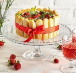 Блюдо для торта на ножке PATISSERIE п/у d28см h10,5, бортик вверх (1)