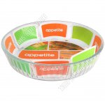 Форма кругл. 2,1л d26 h6см, рифл.борт, уп/рубашка