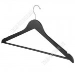 Вешалка (дерево) чёрный L45см (100)