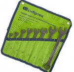 Н-р ключей комб. 8шт.(6-19мм.) фосфатирован.CRV, чехол (6) 