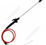 Брандспойт нетелескоп. (стеклопластик) 650мм, шланг 1,2м (10)