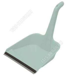 Совок мягкая кромка .23х18см,вертикальн.ручка L24см , ментол (48) 