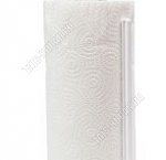 Держатель д/бумаж.полотенец, белый h33 d15см (18)